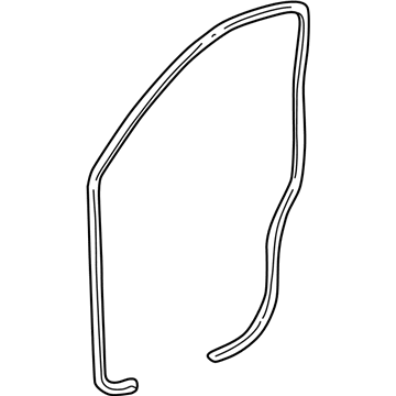 Lexus 62311-60090-B0 WEATHERSTRIP, Front Door