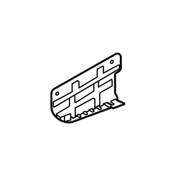 Hyundai 86677-AA000 Cover-RR Bumper Under, RH