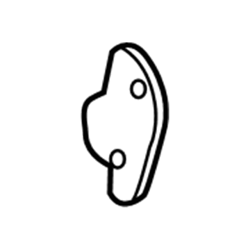 GM 12450792 Lock Pillar Reinforcement Lock Plate