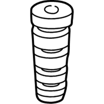 Acura 52722-SV1-A02 Rubber, Rear Bump Stop (Showa)