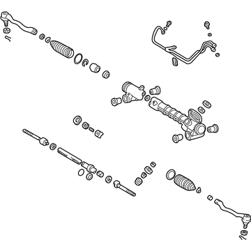 Lexus 44200-50200 Power Steering Gear Assembly (For Rack & Pinion)