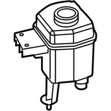BMW 17-13-7-591-214 Coolant Expansion Tank