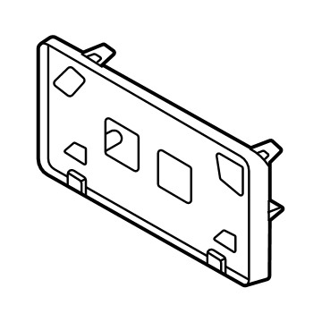 Ford ML3Z-17A385-AB BRACKET - LICENSE PLATE