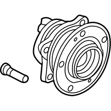 Hyundai 52750-2B100 Rear Wheel Hub Assembly