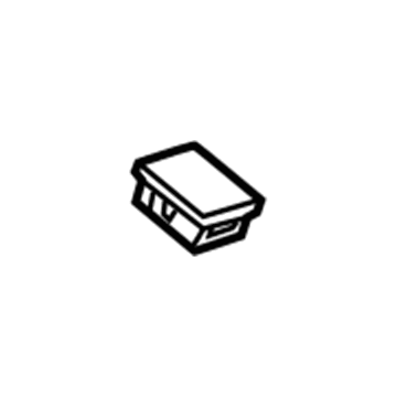 GM 22959592 Auxiliary Jack Blank Cover
