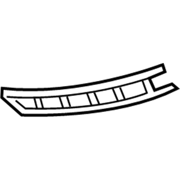 BMW 51-12-7-331-613 Moulding Rocker Panel Rear Left
