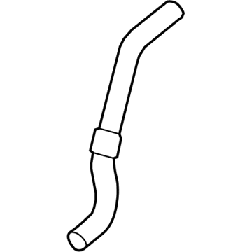 Hyundai 25412-1E100 Hose-Radiator Lower