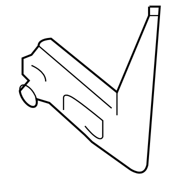 Nissan 78811-9PF0A Rear Mudguard Set, Left