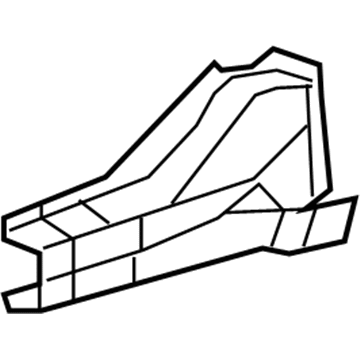 Lexus 61415-33060 Extension, Rocker, Outer RH