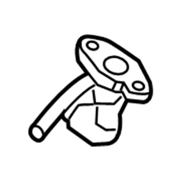 Ford CJ5Z-6L092-B Oil Outlet Tube