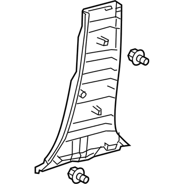 Lexus 62413-48060-C0 GARNISH, Center Pillar