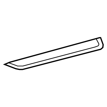Lexus 67911-48110 Plate, Front Door Scuff