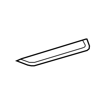 Lexus 67915-48070 Plate, Rear Door Scuff