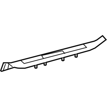 Lexus 67910-48130-C0 Plate Assembly, Front Door
