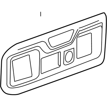 GM 84505574 Trim Plate