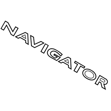 Ford 2L7Z-7842528-BA Nameplate