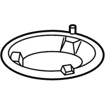 Hyundai 54623-2K000 Front Spring Pad, Upper
