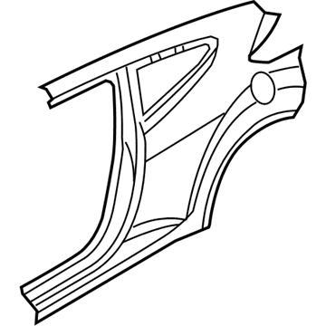 Hyundai 71503-2VC60 Panel Assembly-Quarter Outer, LH