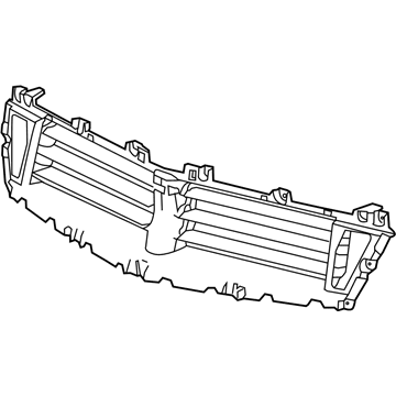 GM 23152496 Radiator Shutter Assembly
