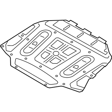 BMW 51-48-9-166-115 Sound Insulating Engine Hood