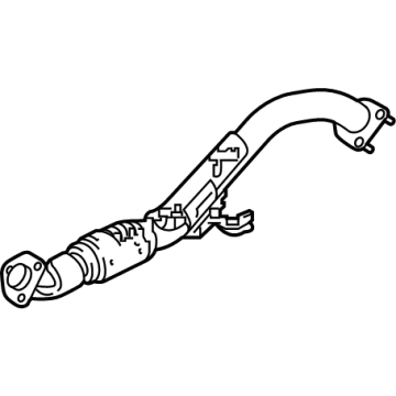 Honda 18200-T20-A01 PIPE ASSY- A, EX