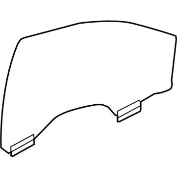 GM 84635349 Door Glass