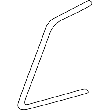 Acura 73510-STK-A01 Molding, Passenger Side Quarter Windshield