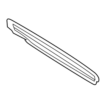 Acura 73810-STK-A01 Seal, Right Front Quarter Glass