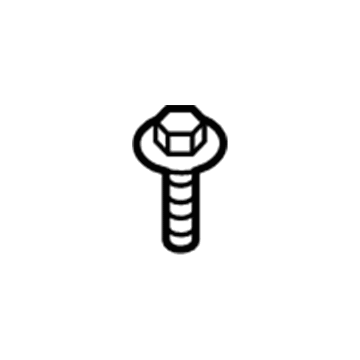 Ford -W712207-S450B Grille Bolt