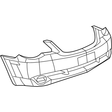 Mopar 68004697AA Front Bumper Cover