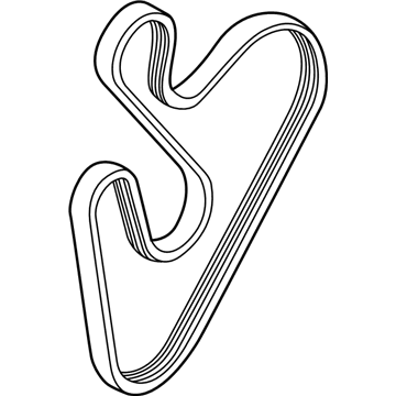 BMW 11-28-7-520-199 Ribbed V-Belt