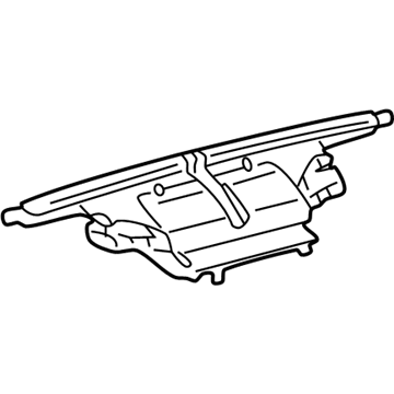 Lexus 55950-50020 Nozzle Assy, Defroster