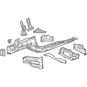 GM 23222828 Lower Rail Assembly