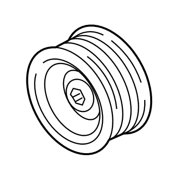 BMW 12-31-8-629-984 Pulley Alternator