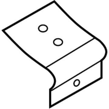 BMW 41-21-7-275-568 Reinforcement Plate, Sill
