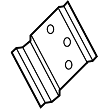 BMW 41-21-7-275-585 Reinforcement Plate, C-Pillar, Left