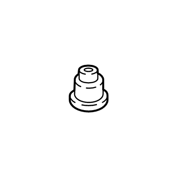 Acura 50270-TZ5-A01 Rubber, Front (Lower)