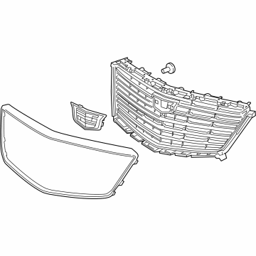 GM 84528144 Upper Grille