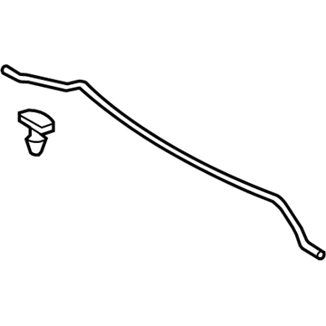 Toyota 53383-60070 Seal To Hood