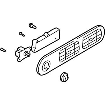 Nissan 27501-7B010 Control Assembly-Rear
