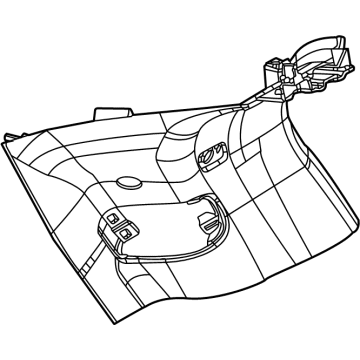 Mopar 6XP12SA5AD PANEL-D PILLAR
