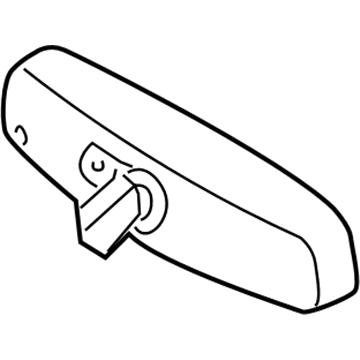 Ford FU5Z-17700-J Mirror Inside