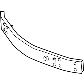 Lexus 52131-30370 Reinforcement, Front Bumper