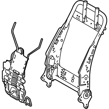 Lexus 71640-53020 Spring Assembly, Front Seat