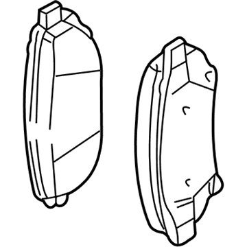 GM 18029828 Pad Kit, Front Disc Brake