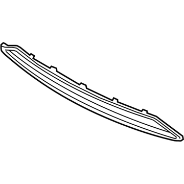 Hyundai 86561-C2000 Front Bumper Lower Grille