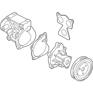 Hyundai 25100-2G100 Pump Assembly-COOLENT