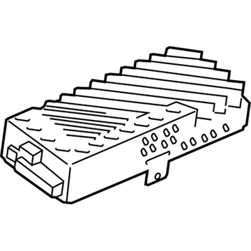 BMW 65-12-9-375-054 Amplifier Hifi System