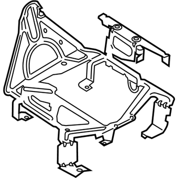 BMW 65-15-9-287-321 Holder, Dvd Changer/Reversing Camera/Tv