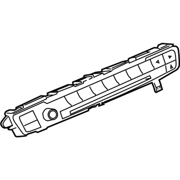 BMW 61-31-6-814-184 Operating Unit, Audio Fbm